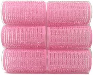 Medium Colors Self Grip Hair Rollers 6PC - Image 2