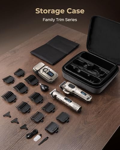 VGRPRO Hair Clippers for Men, Beard Trimmer, Foil Shaver 3-in-1 Clipper Set - Image 6