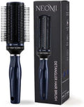 Detangler Self-Cleaning Retractable Hair Brush for Women - Navy by ShopLC