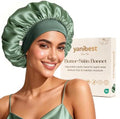 YANIBEST Hair Bonnet for Sleeping Women, Smooth Comfortable for Hair Care by yanibest