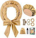 Gwabee Velvet Heatless Curls Overnight Hair Curlers to Sleep In by Gwabee