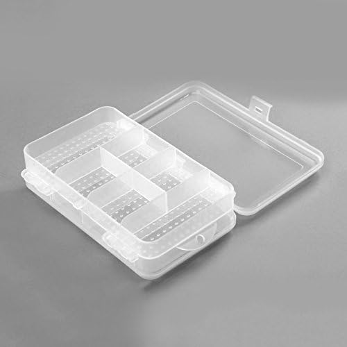 MUXSAM 1Pc Double Sided Storage Organizer Container with Dividers - Image 4