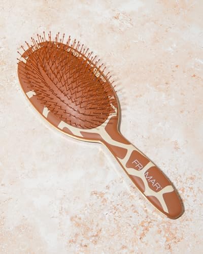FRAMAR Wet Hair Brush Detangler, Detangling Hairbrush For Women – Giraffe - Image 4