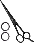 Utopia Care Hair Cutting and Hairdressing Scissors 6.5 Inch, Premium Stainless Steel shears with smooth Razor & Sharp Edge Blades, for Salons, Professional Barbers, Black by UtopiaCare