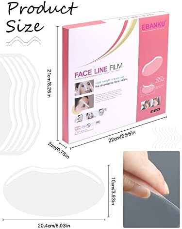 EBANKU 200 PCS Face Shields Eye Visors Waterproof Eye Patch for Showering - Image 2