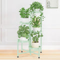 iDavosic.ly Plant Stand Indoor Outdoor, 5 Tier Metal Corner Shelf, Green by iDavosicly