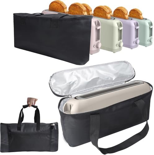 Carrying Bag for Bella 2 Slice Slim Toaster,1-Pack Portable Heat-Resistant Waterproof Bag for 2-Slice Toasters, Fits 35165-063A/35117/35164-063A/35163-063A, Storage-Friendly (Toaster Not Included) by Zebrabox