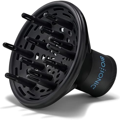 Bio Ionic Universal Diffuser - Fast-Drying Hair Dryer Attachment for Frizz Control & Shine - Fits 2.25" Blow Dryers - Professional Styling Tool for All Hair Types by Unknown