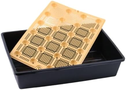 BeGrit Seed Starter Trays Durable Plant Trays 13x17inch Mesh Seedling Trays Perfect for Indoor, Outdoor, Greenhouses 5 Pack by BeGrit