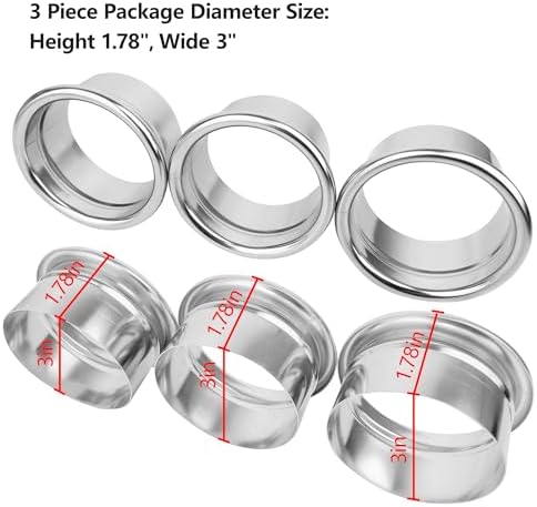 3.0 Inch 3pcs Open Hair Styling Dryer Appliance Tools Holder Tube Package Salon Station Hair Dryer Organizer Holder Tube - Image 2