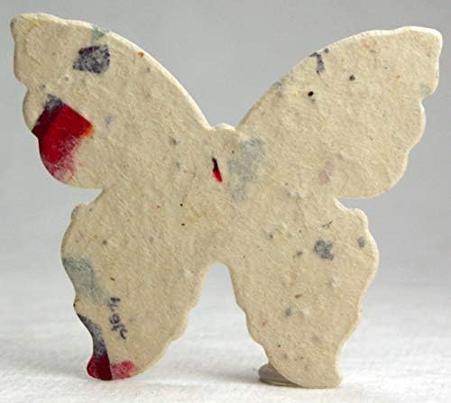 Wildflower Seed Paper Butterfly Shape - Large 3" - Set of 24 (47s Junk Mail) - Image 5