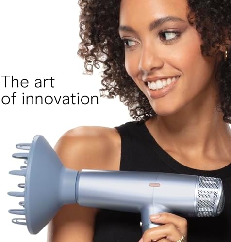 Conair Hair Dryer, INFINITIPRO, Digital, Ionic, Attachments Included, Blue - Image 5
