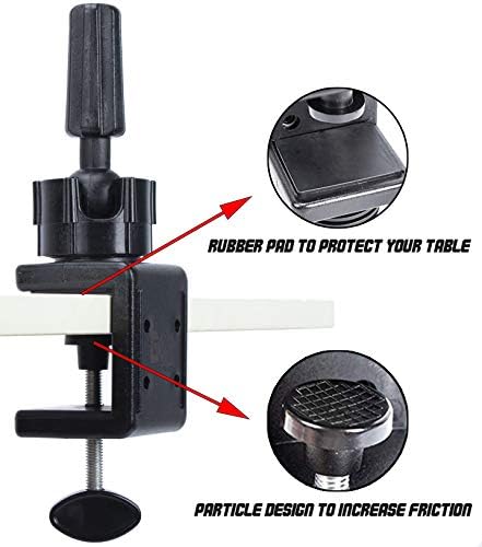 GEXWORLDWIDE Iron Wig C Clamp Stand Holder for Canvas Block Head Mannequin Manikin Training Practice Head Wig Display Styling - Image 5