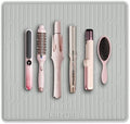 Lorvain 24" x 24" Oversize Silicone Heat Resistant Mat for Hair Tools by Lorvain