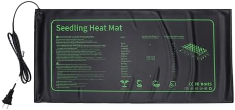 Seedling Heat Mat, Germination Station with Stable 20-30℃ Temperature Control Fast Germination for Indoor Plants Hydroponic Systems Greenhouse Gardening 10x20 Inch 20W (US Plug) - Image 6