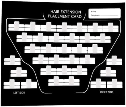 Paper Hair Extension Placement Board - Image 2