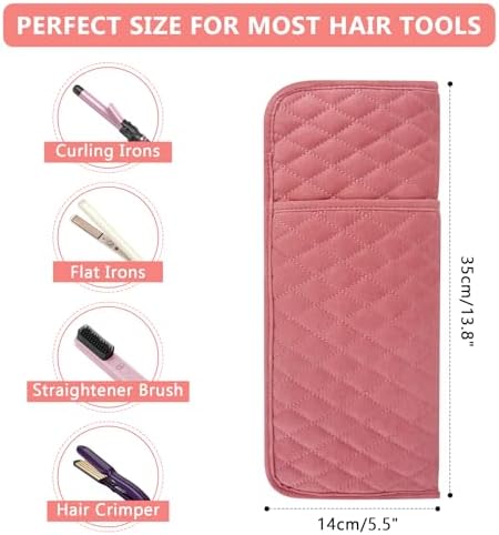 Heat Resistant Hair Tools Organizer Cover Bag(13.8" x 5.5") - Image 3