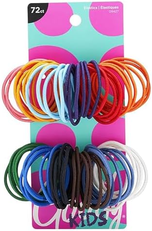 Goody Girls Ouchless Elastics, 2 mm, 72 Count by Goody