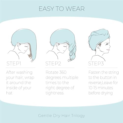 MaopaoBeauty Microfiber Hair Towel 2 Packs Hair Towel Wrap for Women Hair Drying Towel Wrap Hair Accessories for Women Girls(2Packs Green,10.6x27.5inch) - Image 6