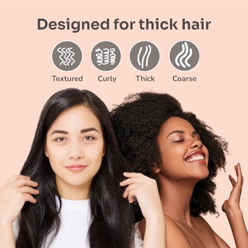 Wet Brush Go Green Thick Hair Paddle Detangling Brush, Green - Ultra-Soft IntelliFlex Bristles With AquaVent - Gently Loosens Knots While Minimizing Pain - Curly, Coarse, Long Hair (Pack of 2) - Image 2