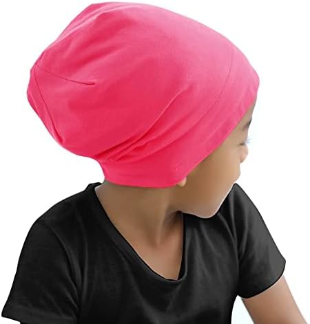 Kids Beanie Sleep Hats Bonnet for Child Curly Frizzy Hair Daily - Image 5