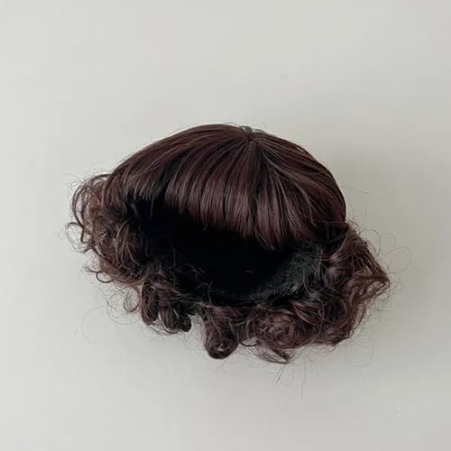 Girls Hair Wig Fashionable Hair Accessory for Girls Cosplay Wig Headdress Synthetic Short/Curly Hairpiece Girl Cosplay Hat - Image 6