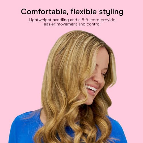 Conair Curling Iron, Double Ceramic, 1 1/4-in. Width, White/Rose Gold - Image 5
