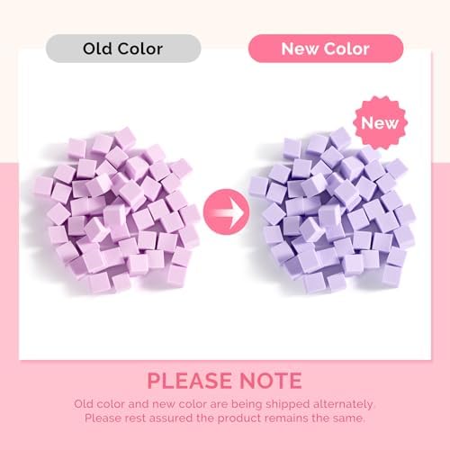 MelodySusie 100Pcs Soft Nail Sponges for Ombre - Image 2