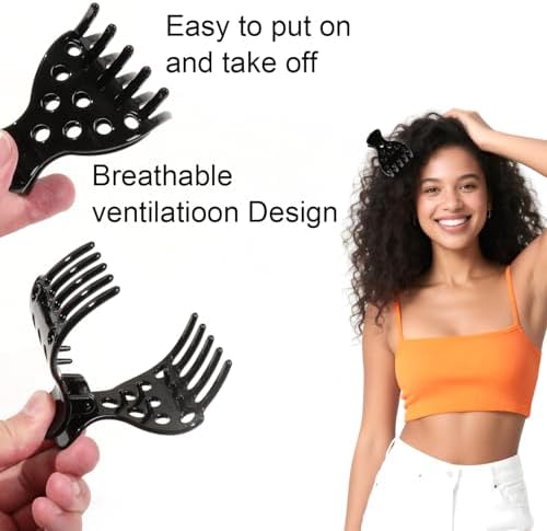 9 Hair Volume Clip for Styling,Root Claw Clips for Women Curly Thick Hair, Root Liffter for Curl Hair - Image 2