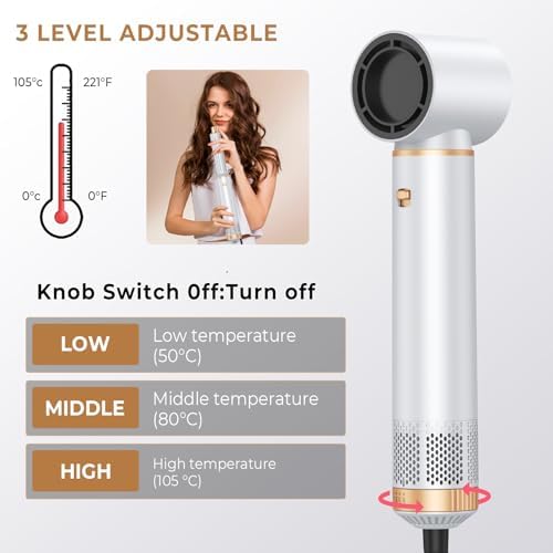 5 in 1 Hair Dryer Brush Set, Negative Ion Blow Dryer Brush Air Styler Curling Wrap Air Curler, Curling Iron Hair Styling Tools As A Gift for Straight/Curl/Drying/Smoothing - Image 3