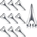 Hicarer 10 Pcs Adjustable Finger Claw Hair Parting Braid Ring Halloween Cos by Hicarer