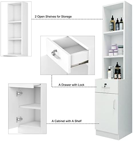 Salon Station, Barber Hair Stylist Storage Cabinet, Salon Spa Equipment - Image 4