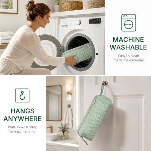 KarSyon Shark Flex Style Case for Dyson Airwrap Hair Dryer Tools Travel Bag - Image 6