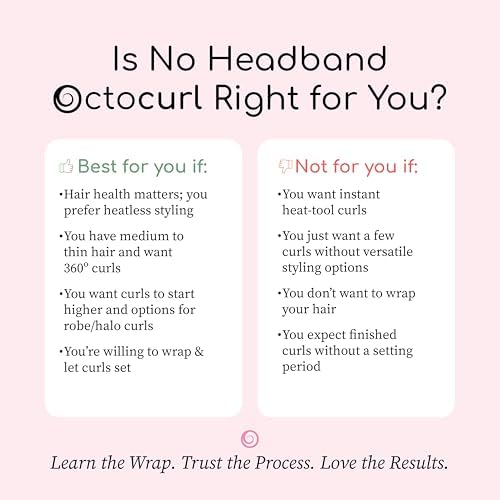 Octocurl No Headband Heatless Curling System for 360° Heat-Free Curls - Image 3