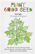 Organic Lovage Seeds for Planting: 100 Count by ThePlantGoodSeedCompany
