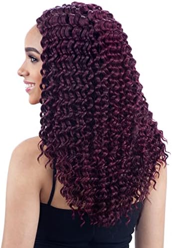 DEEP TWIST 14" (1B Off Black) - FreeTress Synthetic Hair Crochet Braid - Image 6