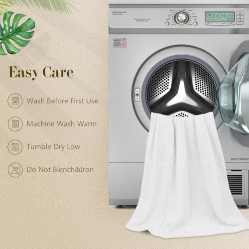 Orighty Bath Towels, Soft Feel Bath Towel, 2 Pack (27'' x 54'') - Image 6