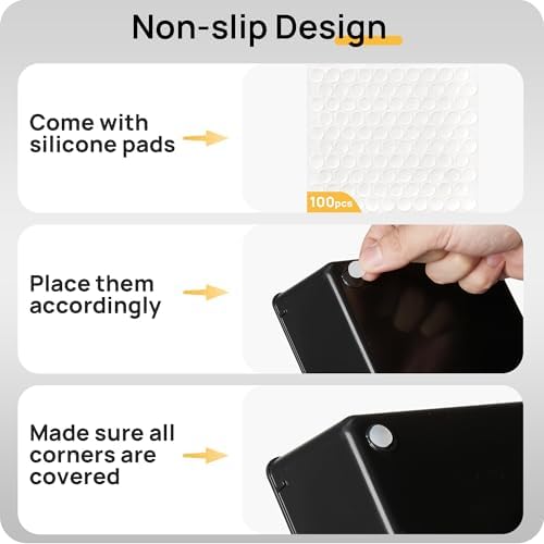 Vtopmart 25 Pack Plastic Drawer Organizers with Non-slip Rubber Pads - Image 5
