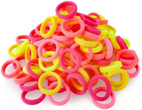 Baby Hair Ties, Elastic Hair Bands for Girls Kids, Toddler Ponytail Holders - Image 3