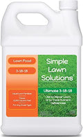 Ultimate 3-18-18 Lawn Food Liquid Fertilizer- Easy to Use Concentrated Spray- Any Grass Type- Summer & Fall - Simple Lawn Solutions- Turf Hardiness & Root Vigor- Phosphorus and Potassium (1 Gallon) by SimpleLawnSolutions