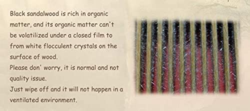 Louise Maelys Black Sandalwood Wide Tooth Comb For Curly Hair - Image 3