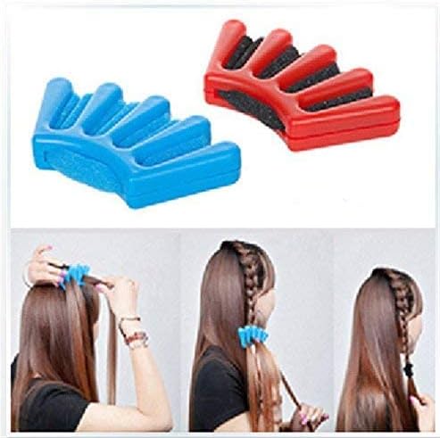 2 PCS DIY Sponge Hair Styling Tools Fast Bun Maker Braider Braid Stylist Hair Roller Accessories Twist Plait Hair Braiding Tool for Women Lady Girls - Image 4