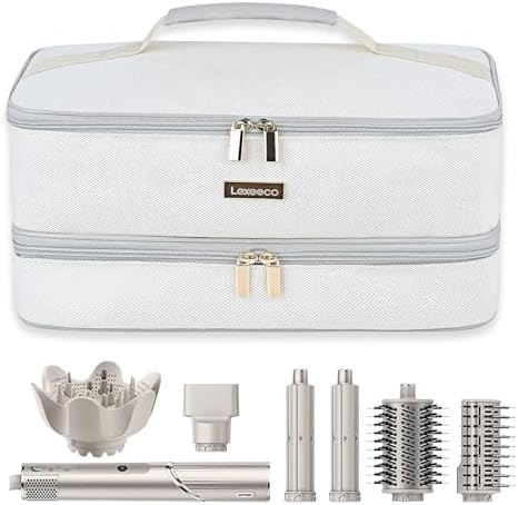 Lexeeco Hair Dryer Tools Travel Bag for Shark Flex Style Fusion Attachment by Lexeeco