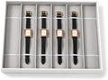 6 Slot Watch Tray, Watch Organizer for Drawer & Dresser White by Papten