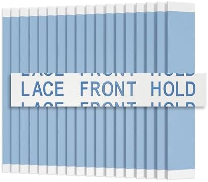 Sunshine Tape Premium Blue Liner Lace Front Hold Wig Tape | 72pcs | Double Sided Adhesive Tape for Toupee | Strong Hold Waterproof Strips | Made in USA (72, 1/2" Straight) by SunshineTapeProducts