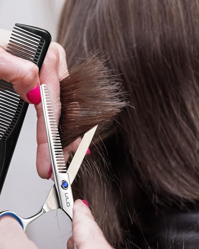 ULG Hair Cutting Scissors Thinning Shears Kit Professional Hairdressing Texturizing Salon Razor Edge Scissor Barber Kit1 Pro - Image 6