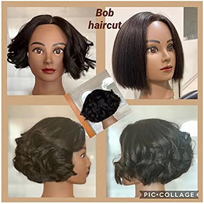 Hairingrid Mannequin Head 20"-22" 100% Human Hair Training Manikin Head - Image 6