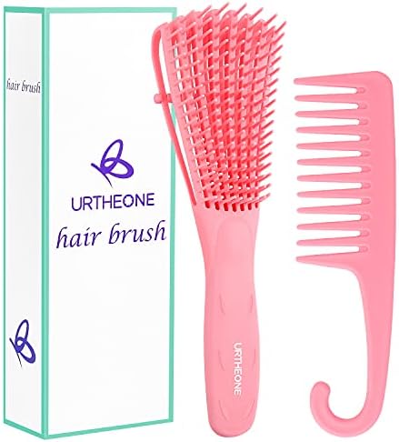 URTHEONE Detangling Brush for Black Natural Hair, 3A-4C Curly Afro Brush by URTHEONE