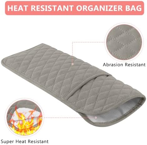 Heat Resistant Hair Tools Organizer Cover Bag(13.8" x 5.5") - Image 4