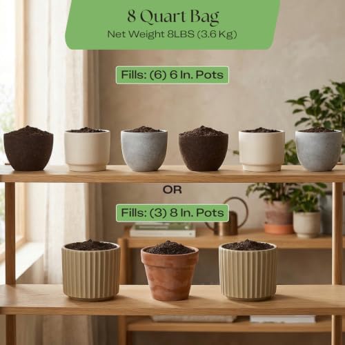 Rosy Soil Garden Mix Biochar Potting Soil for Outdoor Plants, 8 Quart - Image 6